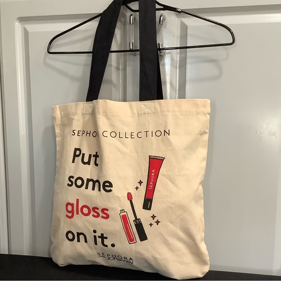 NEW! Sephora reusable canvas tote, lightweight sturdy. Shopping or Travel. - Picture 4 of 7